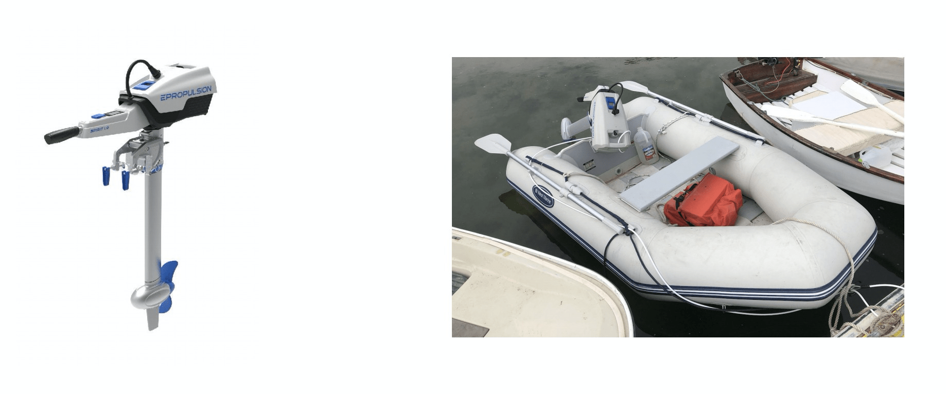 Spirit 1.0 Plus as Dinghy Motor