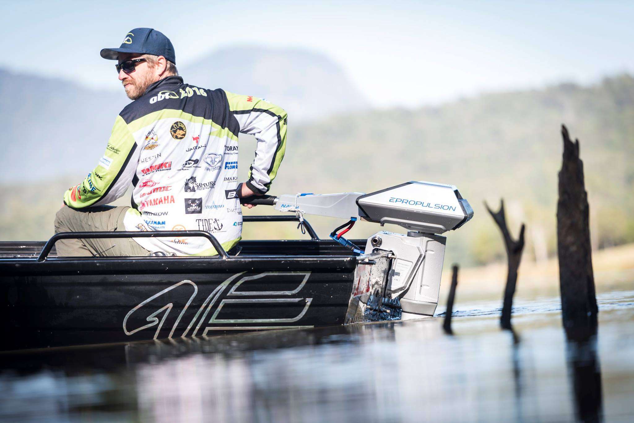 Bass Fishing with Electric Outboard