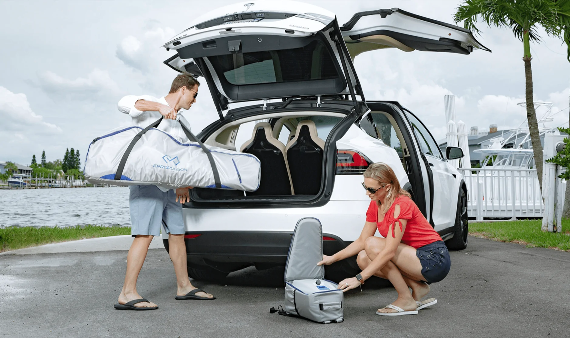 Boat Motor Accessory - Carry Bags