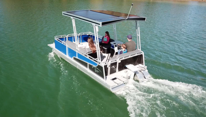 ePropulsion Selected to Power Paddle King's Solar Pontoon Boat