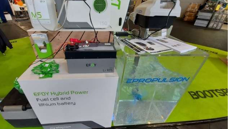 ePropulsion Cooperates With SFC Energy to Explore More Renewable Charging Options – EFOY Fuel Cell Provides Power for Spirit 1.0 Plus