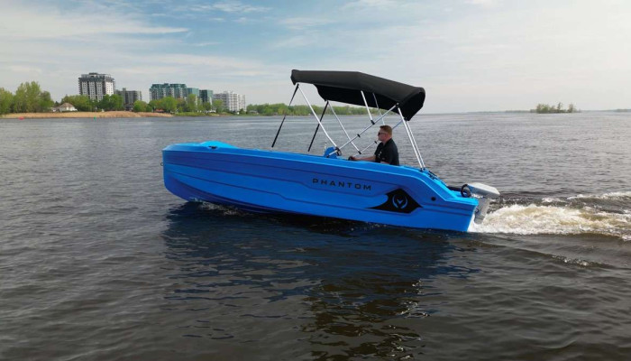ePropulsion Teams Up with Vision Marine Technologies to Unveil and Propel the Phantom Plastic Boat