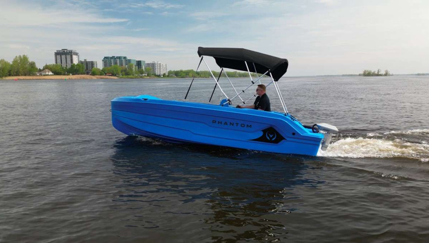 ePropulsion Teams Up with Vision Marine Technologies to Unveil and Propel the Phantom Plastic Boat